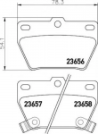 Тормозные накладки MINTEX BS146395