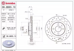 Тормозной диск BREMBO BS139770