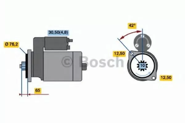 Стартер BOSCH BS185882