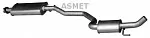 Резонатор глушителя ASMET BS60335