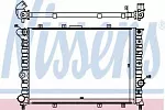 Радиатор охлаждения двигателя NISSENS BS90702