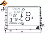 Радиатор охлаждения двигателя NRF BS90465