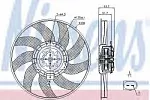 Вентилятор радиатора NISSENS BS62600
