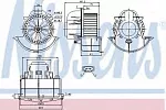 Вентилятор отопителя NISSENS BS116416