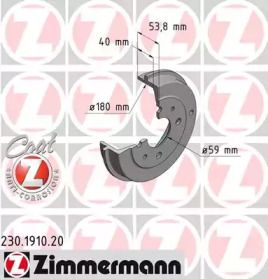 Тормозной барабан Otto Zimmermann BS274389