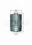 Топливный фильтр MAHLEKNECHT BS173576