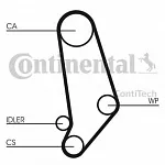 Комплект ГРМ CONTITECH BS63269