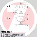 Тормозные колодки ZIMMERMANN Передние BS145136 Тормозные колодки ZIMMERMANN Передние BS145136