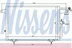 Радиатор кондиционера NISSENS BS98830 Радиатор кондиционера NISSENS BS98830