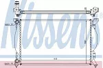 Радиатор охлаждения двигателя NISSENS BS90927