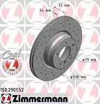 Тормозной диск ZIMMERMANN BS140173