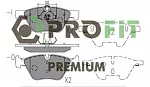 Тормозные накладки PROFIT BS148418
