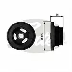 Шкив коленвала GATES BS210204 Шкив коленвала GATES BS210204