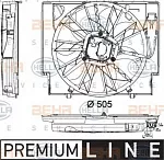 Вентилятор радиатора HELLA BS62931