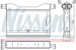 Радиатор печки NISSENS BS118504 Радиатор печки NISSENS BS118504