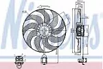 Вентилятор радиатора NISSENS BS62450