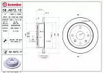 Тормозной диск BREMBO BS136373