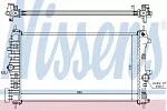 Радиатор охлаждения двигателя NISSENS BS91680