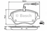 Тормозные колодки BOSCH Передние BS144777