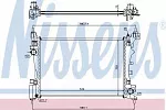 Радиатор охлаждения двигателя NISSENS BS91081