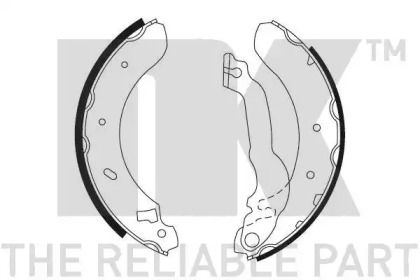 Барабанные тормозные колодки NK BS232191
