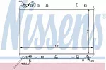 Радиатор охлаждения двигателя NISSENS BS92045 Радиатор охлаждения двигателя NISSENS BS92045