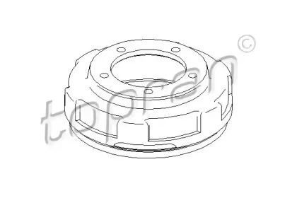 Задний тормозной барабан Topran BS274544 Задний тормозной барабан Topran BS274544