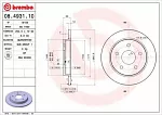 Тормозной диск BREMBO BS136112 Тормозной диск BREMBO BS136112