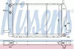 Радиатор охлаждения двигателя NISSENS BS90524