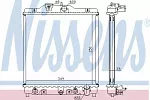 Радиатор охлаждения двигателя NISSENS BS89937