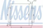 Радиатор кондиционера NISSENS BS98198
