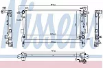 Радиатор охлаждения двигателя NISSENS BS91858 Радиатор охлаждения двигателя NISSENS BS91858