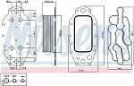 Масляный радиатор NISSENS BS92916