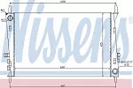 Радиатор охлаждения двигателя NISSENS BS91997 Радиатор охлаждения двигателя NISSENS BS91997