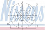 Вентилятор радиатора NISSENS BS62542