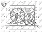 Вентилятор радиатора NRF BS62942
