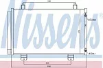 Радиатор кондиционера NISSENS BS99627
