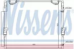 Радиатор кондиционера NISSENS BS99556