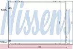 Радиатор кондиционера NISSENS BS99555