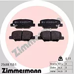 Тормозные колодки ZIMMERMANN Задние BS144035