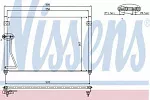 Радиатор кондиционера NISSENS BS98688