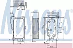 Масляный радиатор NISSENS BS92794