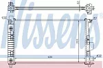 Радиатор охлаждения двигателя NISSENS BS91376