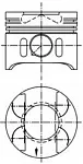 Поршень двигателя KOLBENSCHMIDT BS79435 Поршень двигателя KOLBENSCHMIDT BS79435