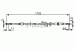 Трос ручника BOSCH BS151749