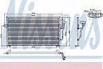 Радиатор кондиционера NISSENS BS98881