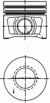 Поршень двигателя KOLBENSCHMIDT BS79609