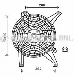 Вентилятор радиатора AVA BS62715 Вентилятор радиатора AVA BS62715