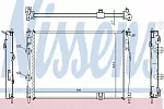 Радиатор охлаждения двигателя NISSENS BS91326