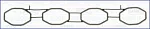 Прокладка впускного коллектора AJUSA BS84885